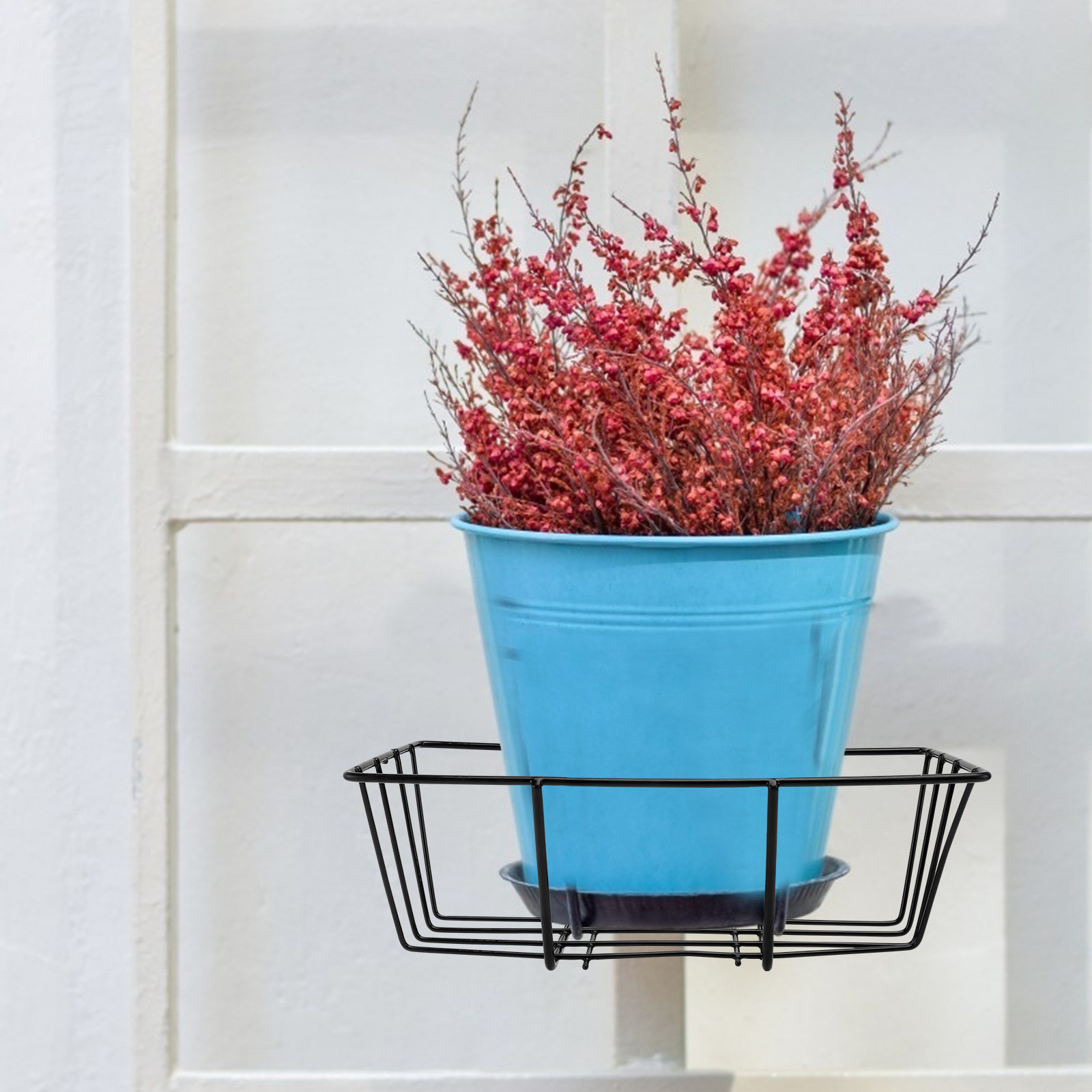 Bonsai Garden Usa - 1Pcs Rustproof Iron Flowerpot Holder Hanging