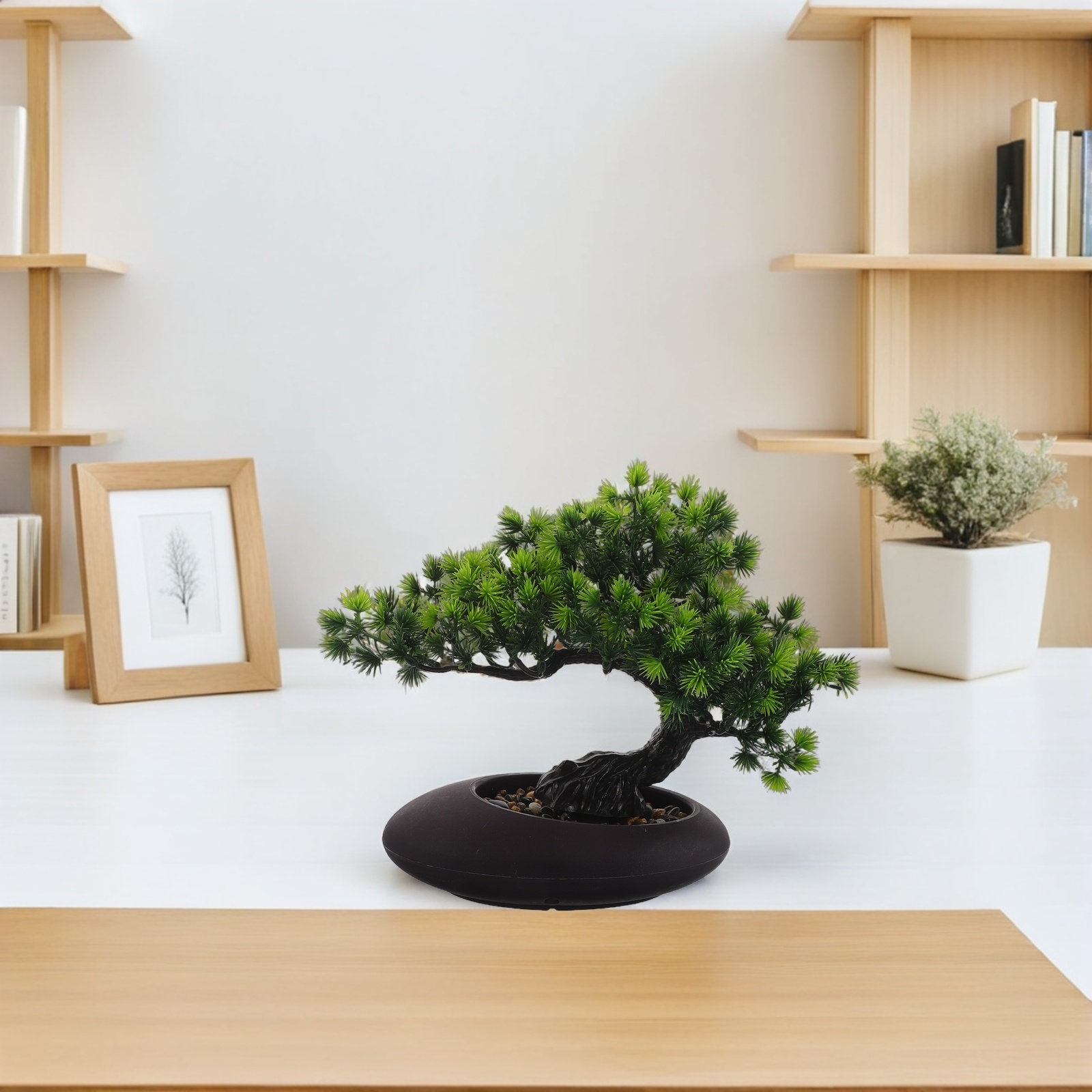 Artificial Pine Tree Bonsai 20 - Bonsai Garden Desk 评论和价格
