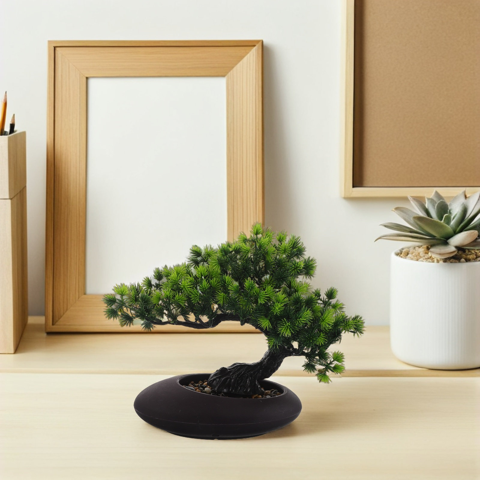 Artificial Pine Tree Bonsai 20 - Bonsai Garden Desk 评论和价格