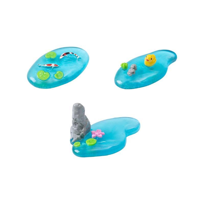 Mini Resin Pond Ornaments With - Bonsai Garden With Koi Pond 评论和价格