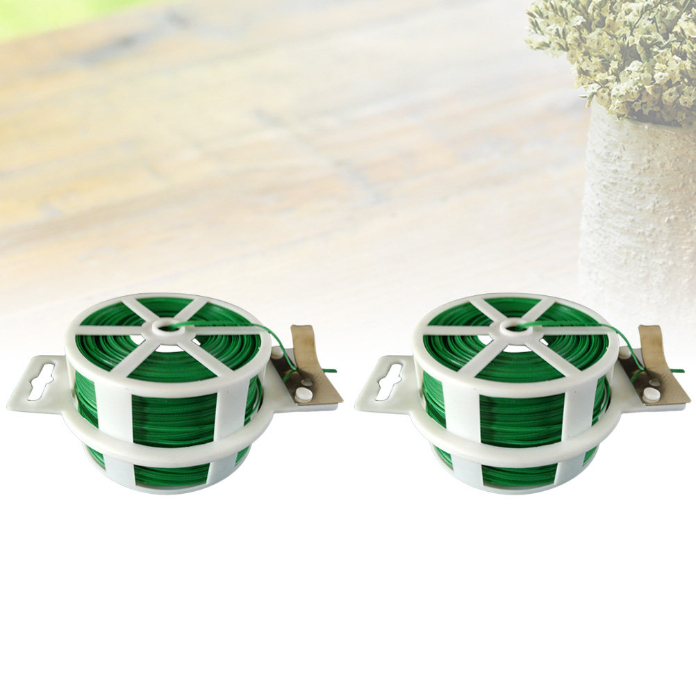 2Pcs Garden Wire Cable Tie Rol - Bonsai Garden Usa 评论和价格