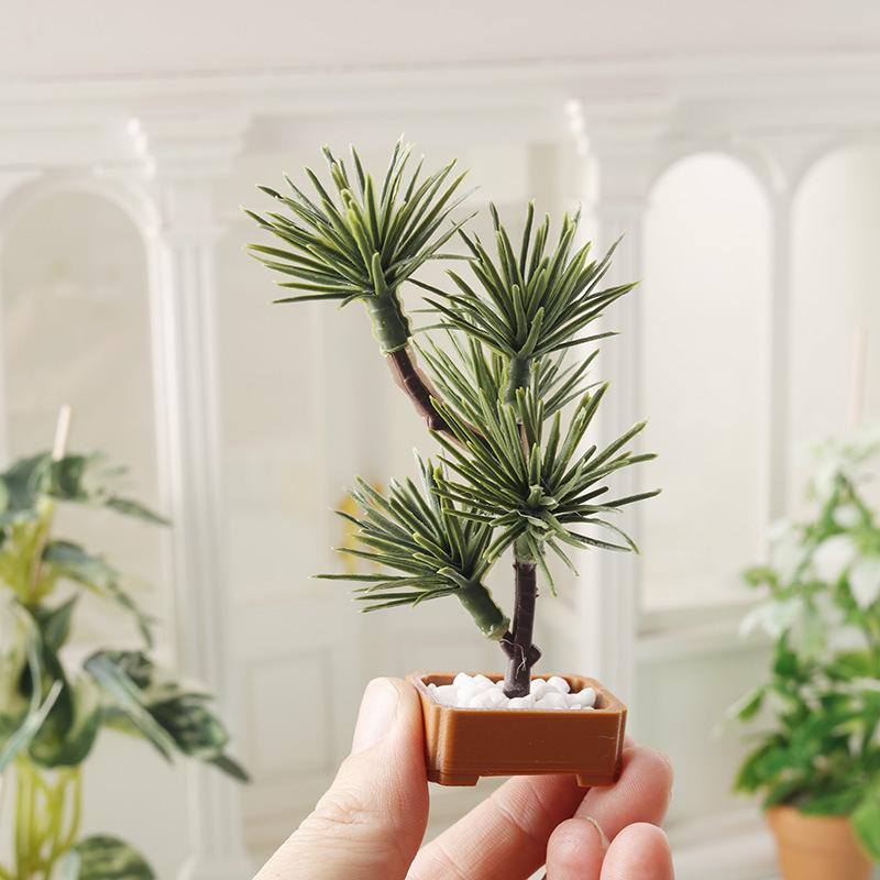 1Pcs 1/12 Dollhouse Simulation - Bonsai Garden Usa 评论和价格