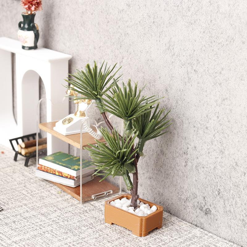 1Pcs 1/12 Dollhouse Simulation - Bonsai Garden Usa 评论和价格