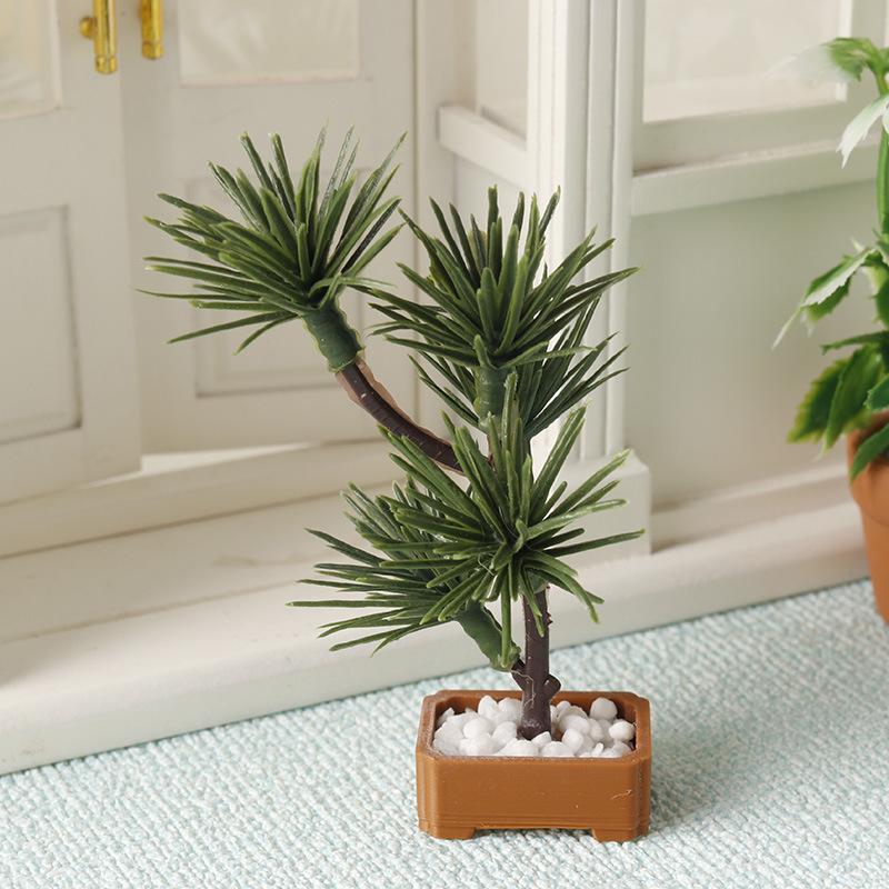 1Pcs 1/12 Dollhouse Simulation - Bonsai Garden Usa 评论和价格