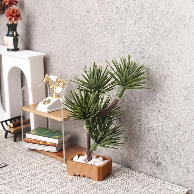 1Pcs 1/12 Dollhouse Simulation - Bonsai Garden Usa 评论和价格