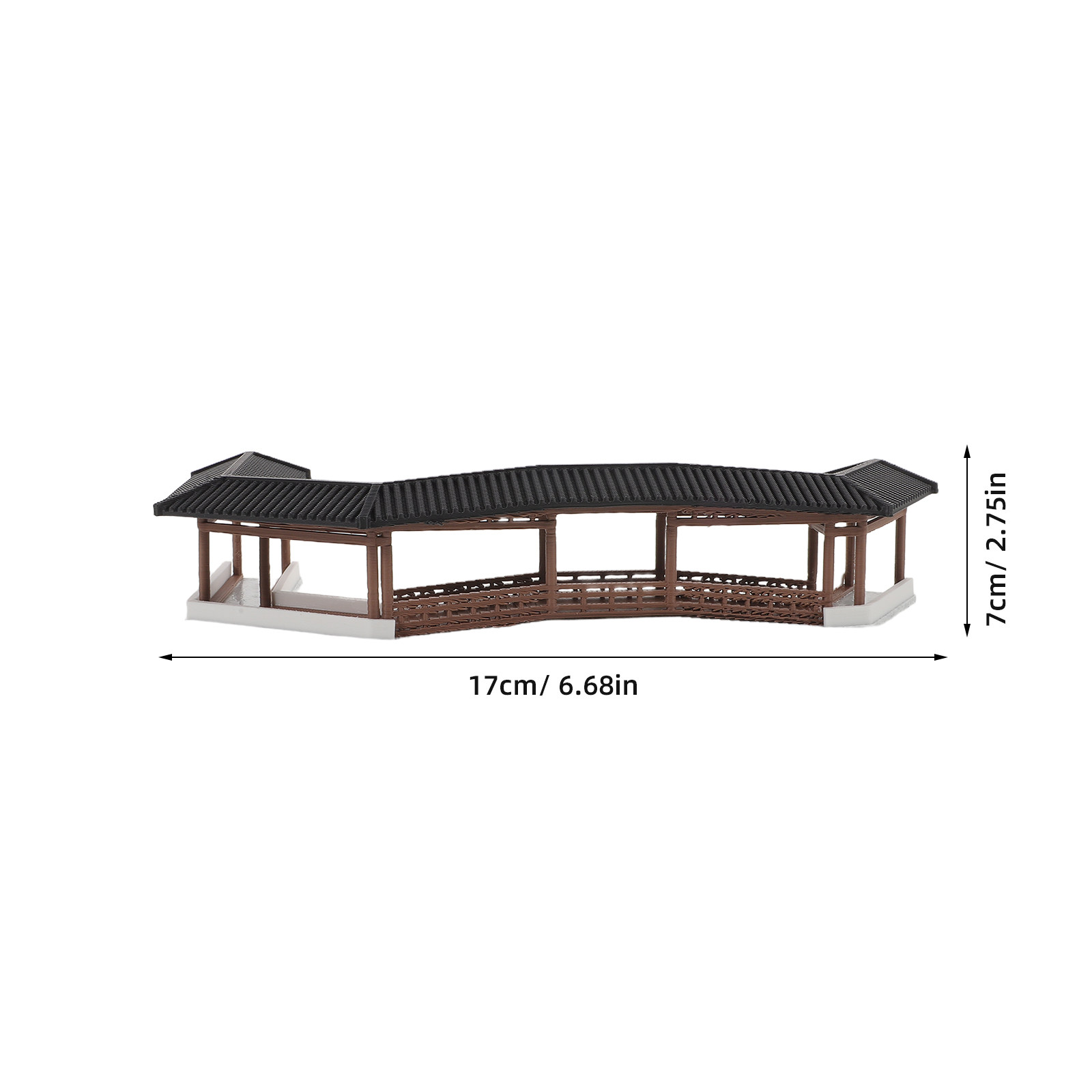 Miniature Bridge Ancient Style - Bonsai Garden Usa 评论和价格