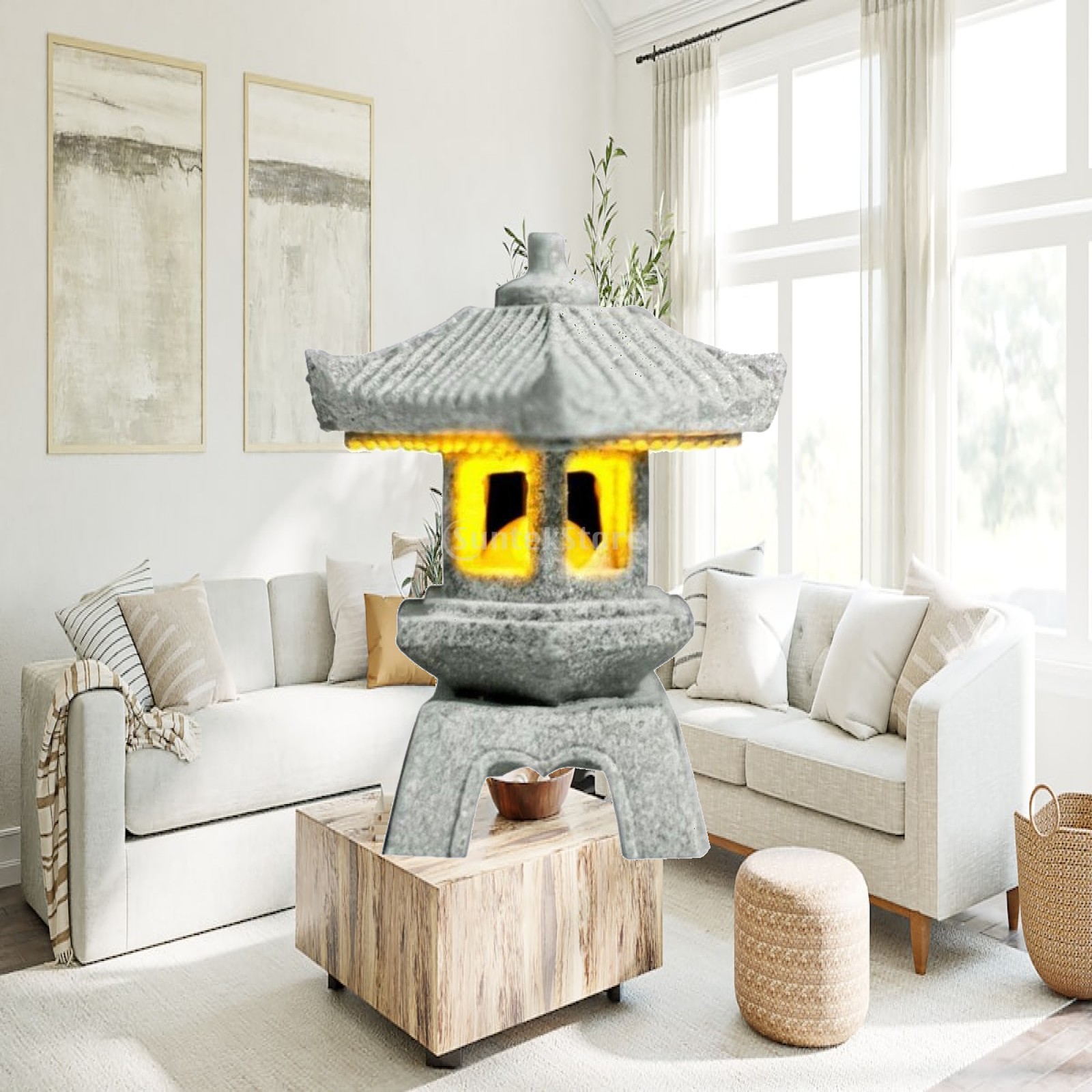 Landscaping Lantern Japanese L - Bonsai Garden Usa 评论和价格