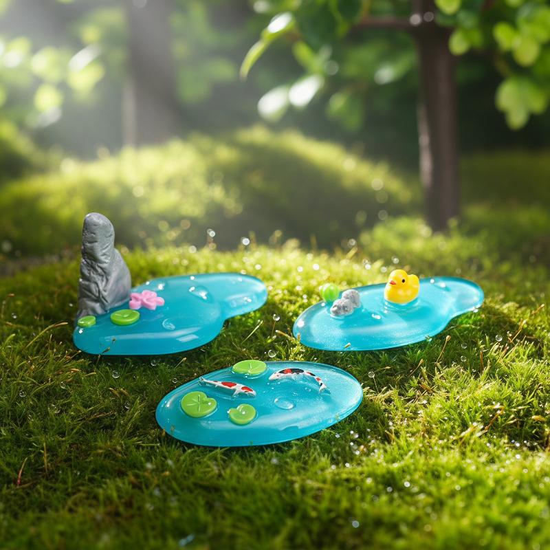 Mini Resin Pond Ornaments Koi  - Bonsai Garden With Koi Pond 评论和价格