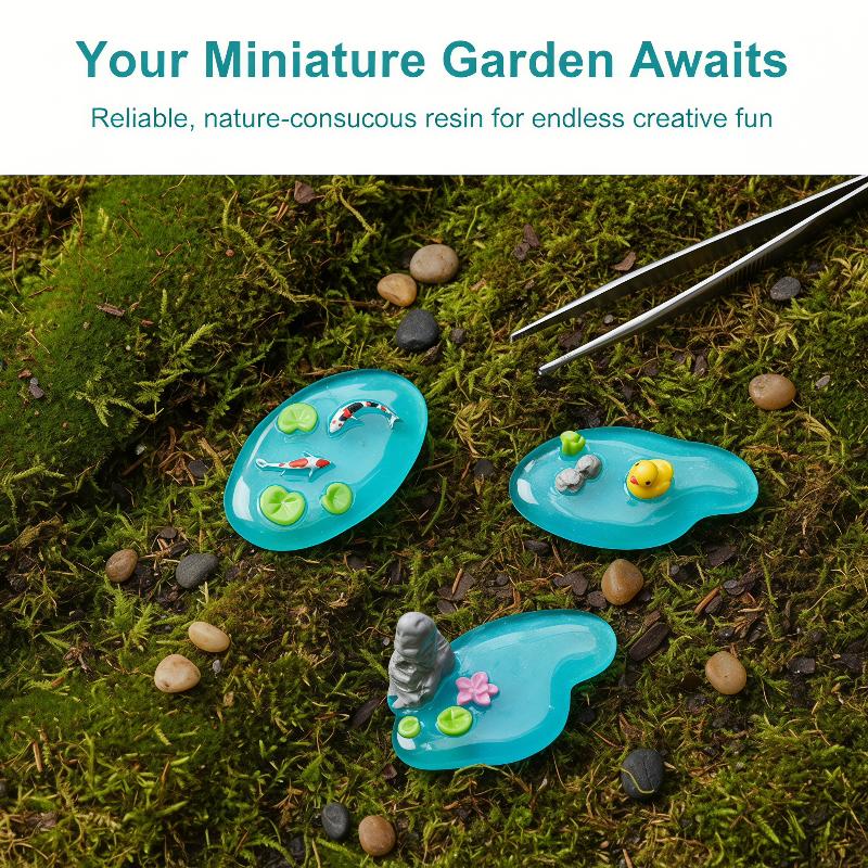 Mini Resin Pond Ornaments Koi  - Bonsai Garden With Koi Pond 评论和价格